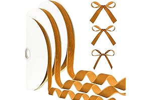 Yilloog Vintage Velvet Ribbon Christmas