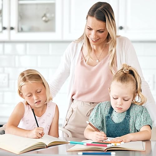 Miniatura 6 de TaoBary 24 Piezas Diarios de Cuero PU A5 a Granel Coloridos con Diseño de Árbol Rayados, Cuaderno de Diario con Cubierta de Cuero PU Suave Rayado