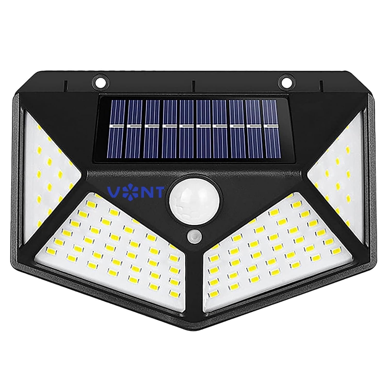 VONT Bright Outdoor Solar Lights with Motion Sensor Solar Powered Wireless Waterproof Night Spotlight for Outdoor/Garden Wall, Solar Lights for Home (3.9 x 5.31 inch)-image-3
