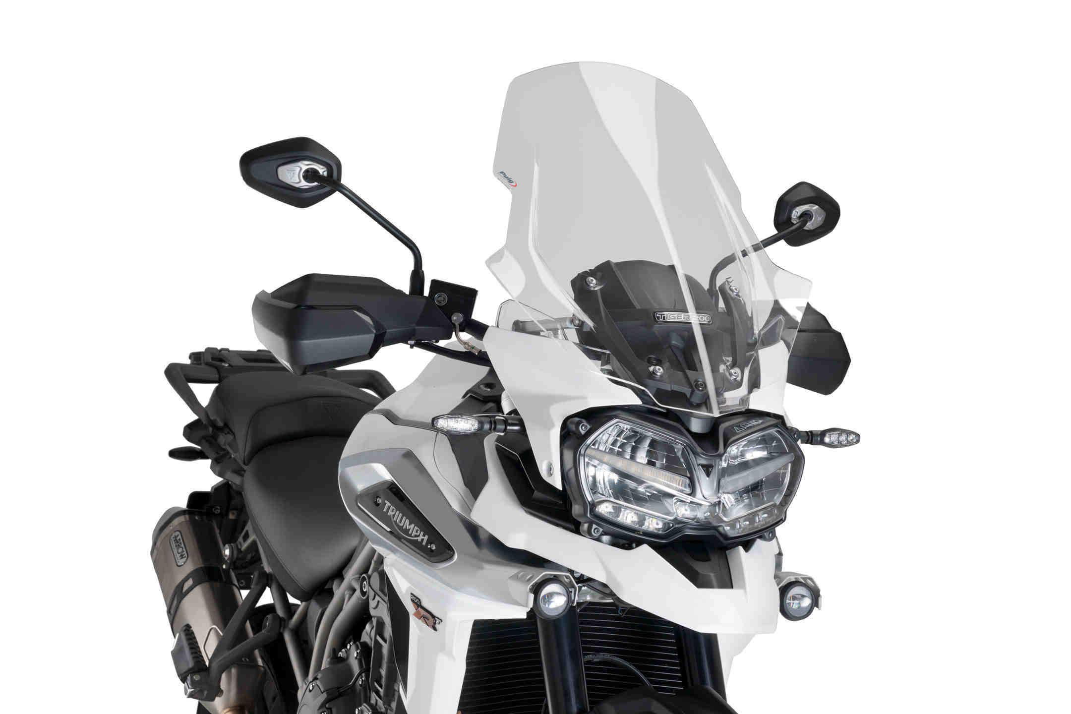 Puig Touring Screen Clear For Triumph Tiger Explorer 1200 Alpine Edition (21) 8435529301123