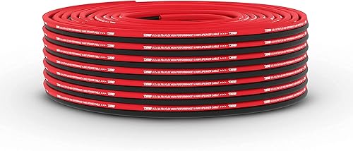 Miniatura 5 de DS18 SW-12GA-100RB 12-GA Ultra Flex Cable de altavoz rojo y negro de 100 pies - Cable de altavoz para aplicaciones de audio