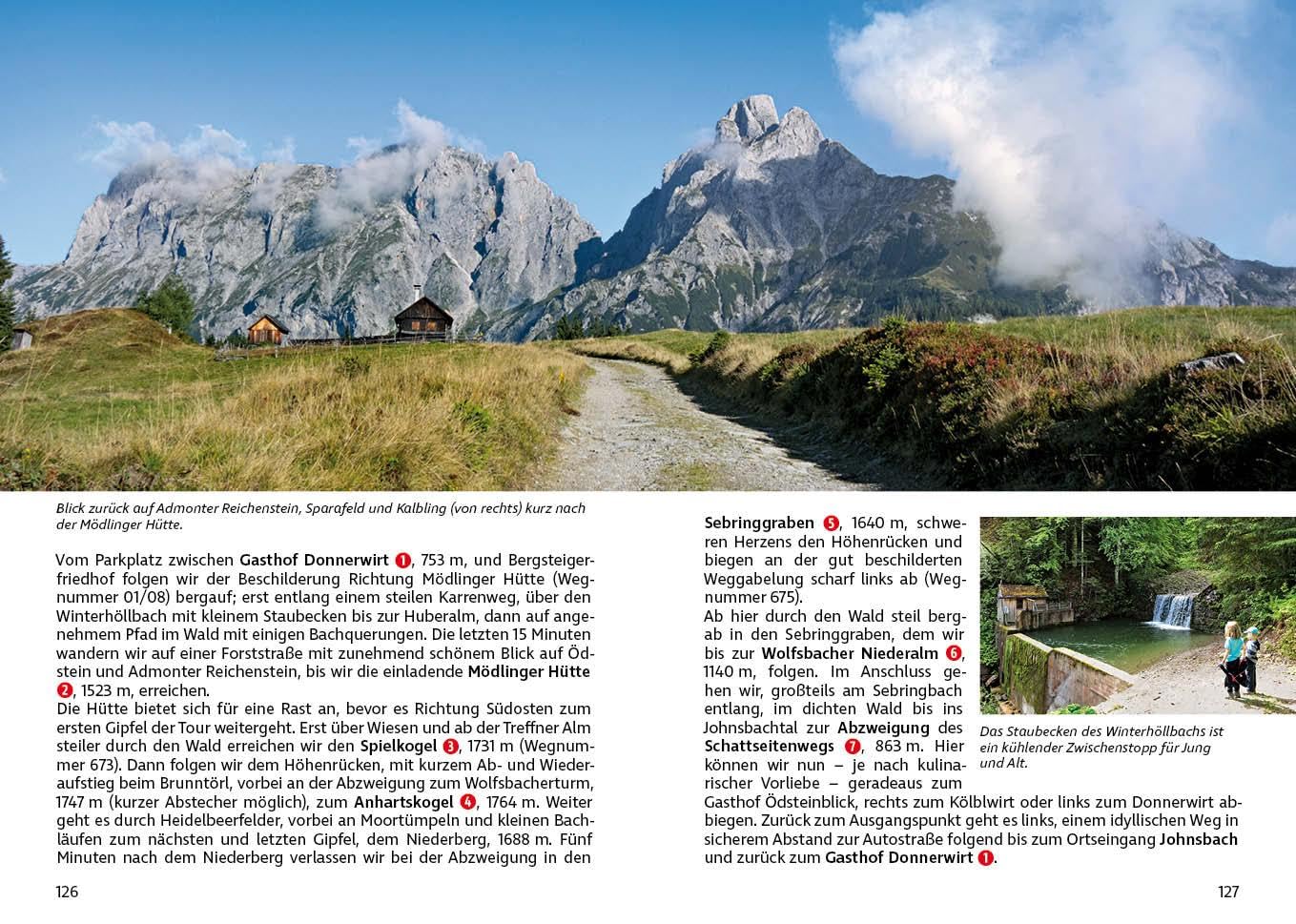 Gesäuse: mit Haller Mauern und Eisenerzer Alpen. 54 Touren mit GPS-Tracks (Rother Wanderführer)