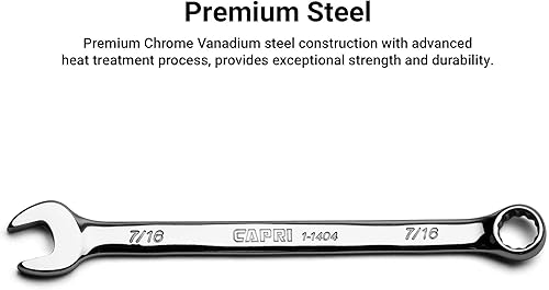 Miniatura 9 de Capri Tools Llave combinada de 78 pulgadas, 12 puntos, SAE