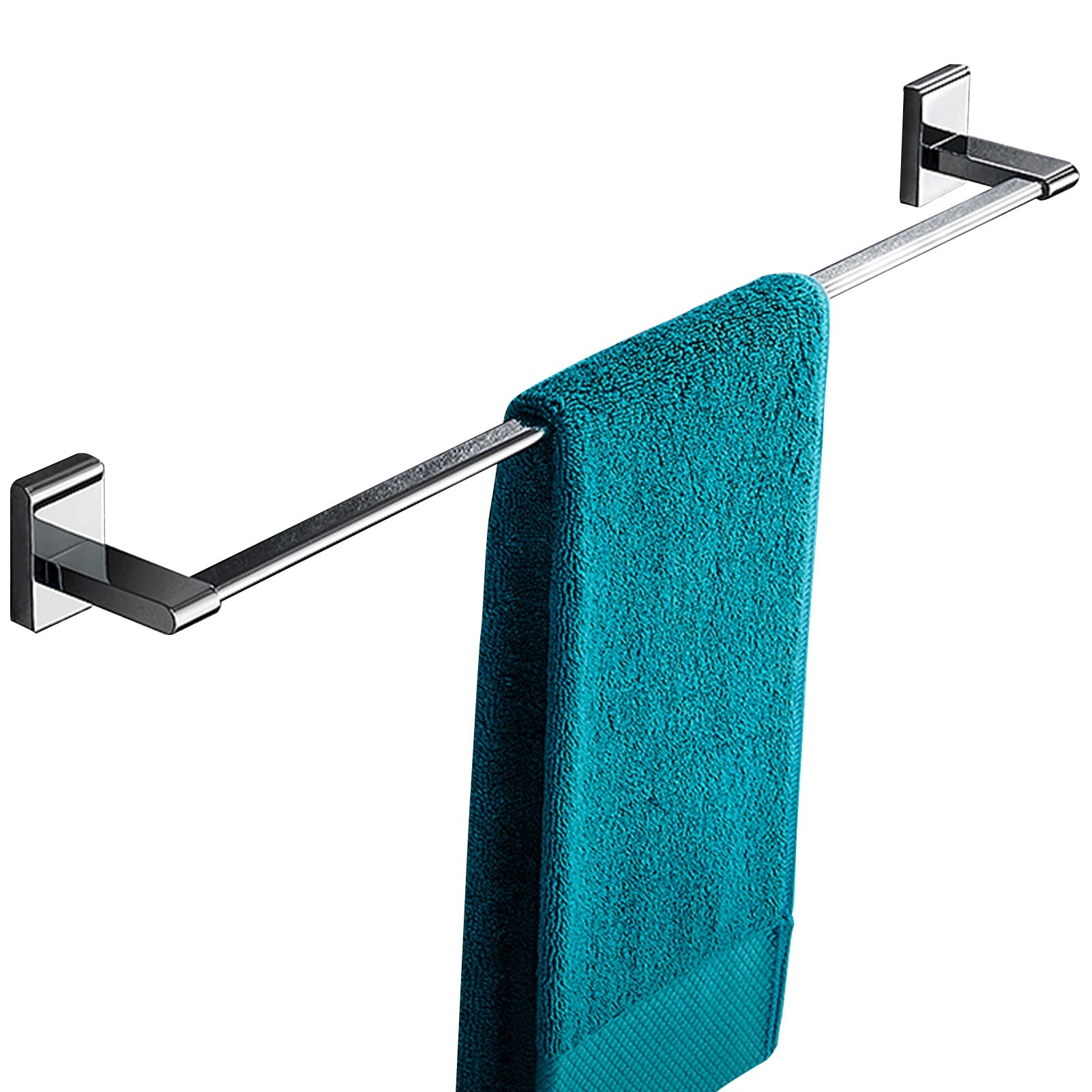 Porte-serviettes mural en cuivre poli pour votre salle de bain chaleureuse