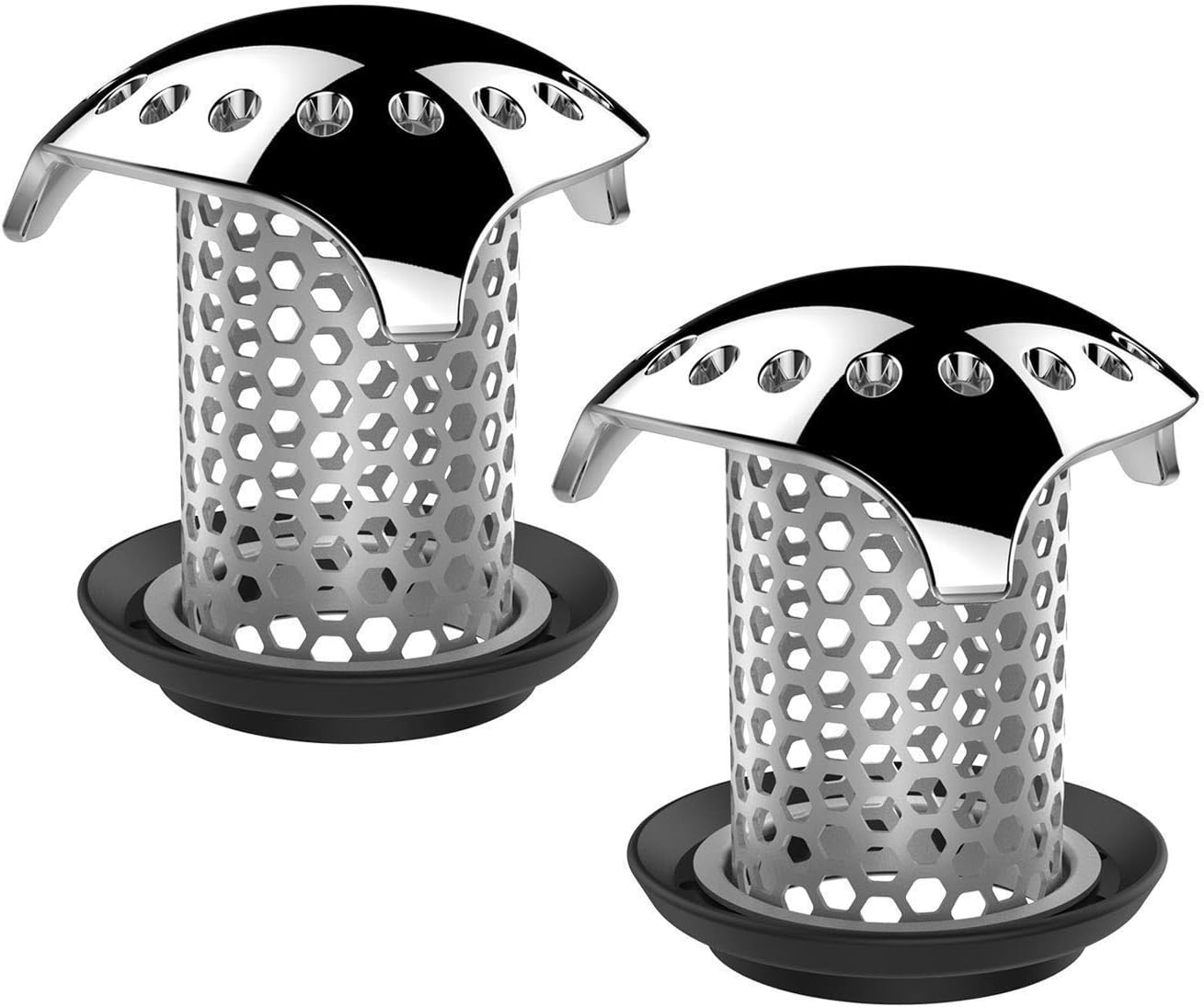 Uxoz Drain Hair Catcher,Stainless Steel Bathtub & Sink Drain Strainer, Anti-Rust, Durable Use