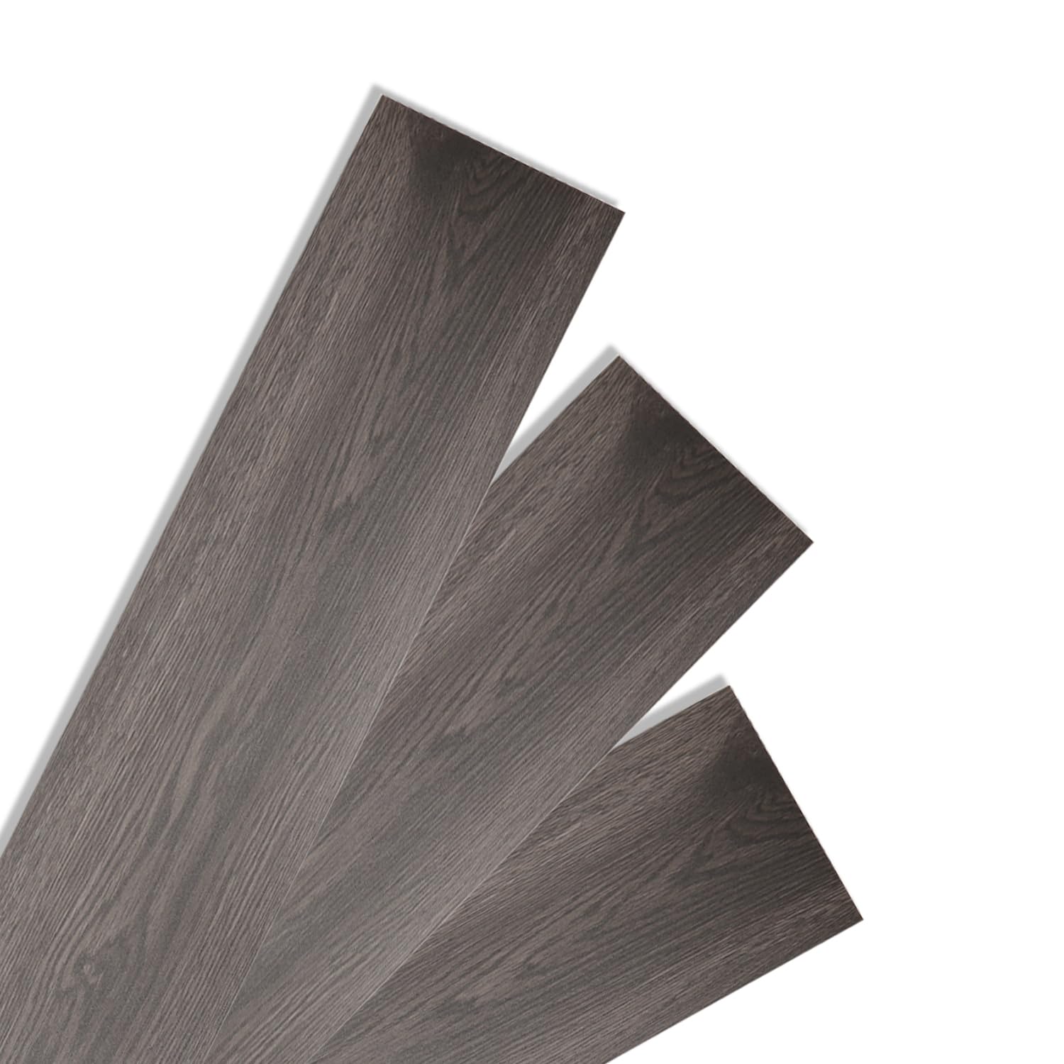 Herrselsam Revestimiento de suelo de PVC autoadhesivo, 28 azulejos, aprox. 4 m², laminado de vinilo, antideslizante, impermeable, cortable, aspecto de baldosas, 91,5 cm x 15,2 cm de grosor, 1,5 mm