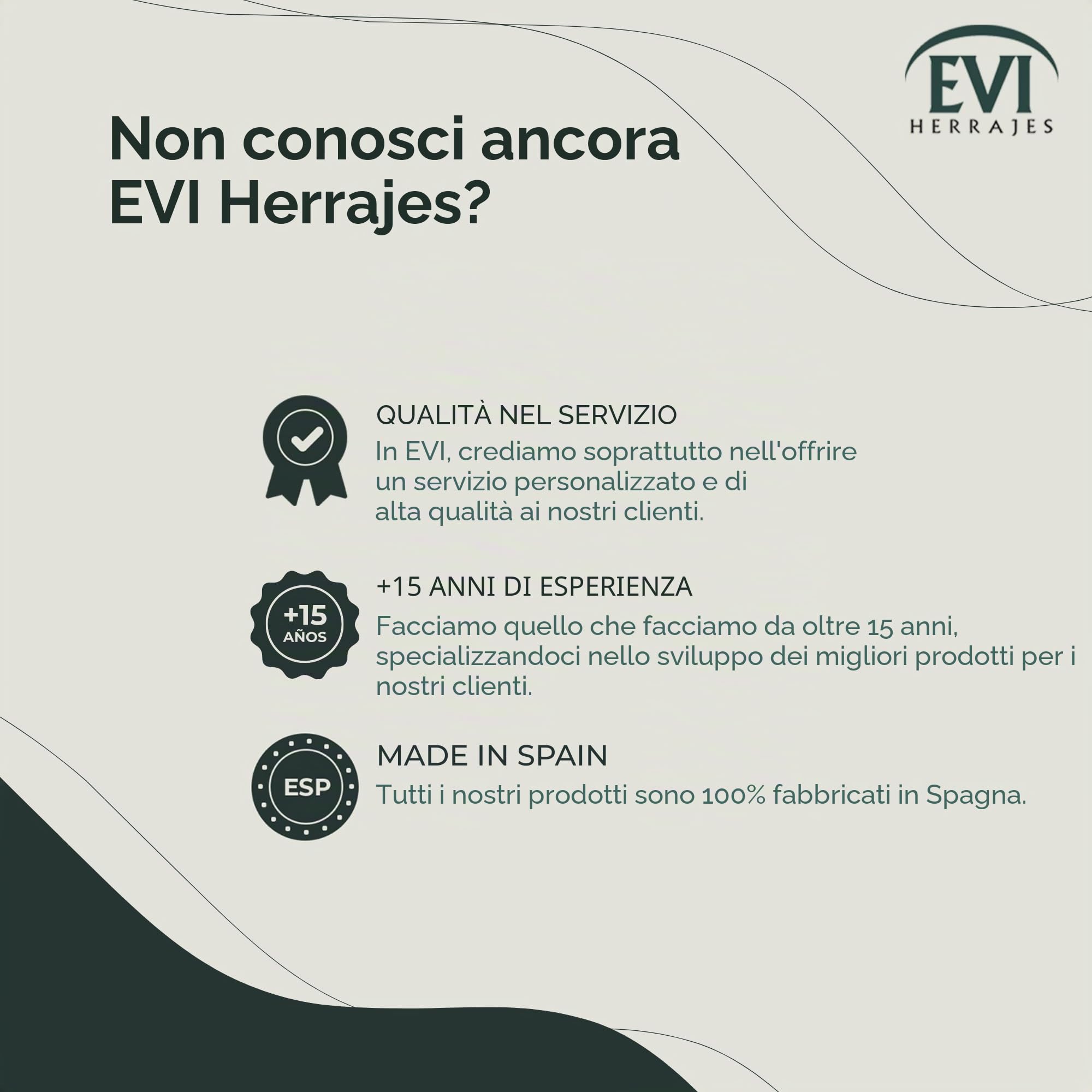 EVI Herrajes | Portarotolo di carta igienica nera | Autoadesivo o avvitabile | Acciaio Inox | Mod. 050PR1DUALNG