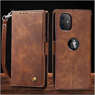 Excelsior iPhone 11 Flip Cover - Brown Leather 50ml