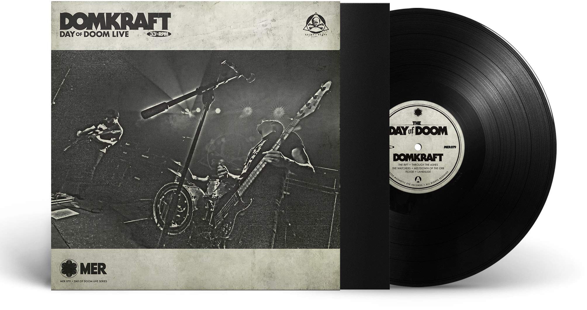 Domkraft Day Of Doom Live LP New 850797007900