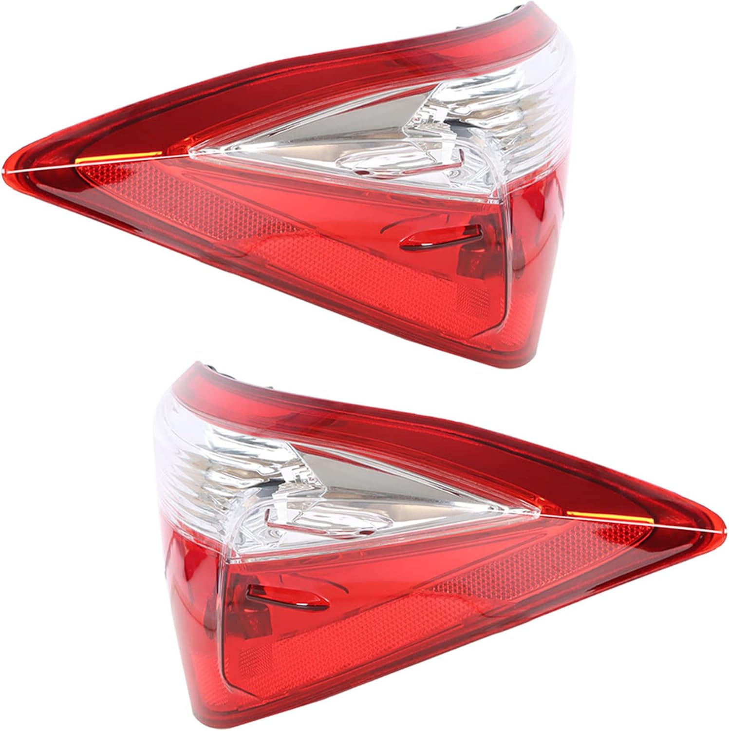 munirater Outer Body Tail Light Assembly Replacement for 2014-2016 Toyota Corolla, Replaces Tail Light Rear Brake Lamp Driver & Passenger Side
