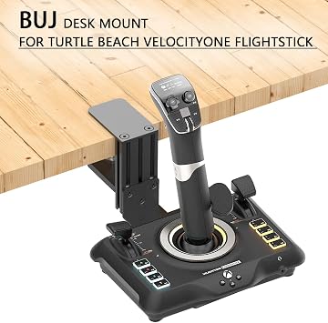 Desk Mount for SimTask Farmstick,WINWING URSA Minor Airline,URSA Minor Space Joystick,Compatible with Logitech G Extreme 3D Pro,Turtle Beach VelocityOne Flightstick,Thrustmaster T.Flight HOTAS One
