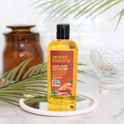 Miniatura 7 de Aceite esencial de jojoba Dessert Essence 4onzas líquidas paquete de 2