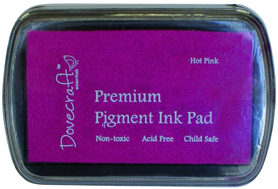 Dovecraft Hot Pink Pigment Ink Pad,