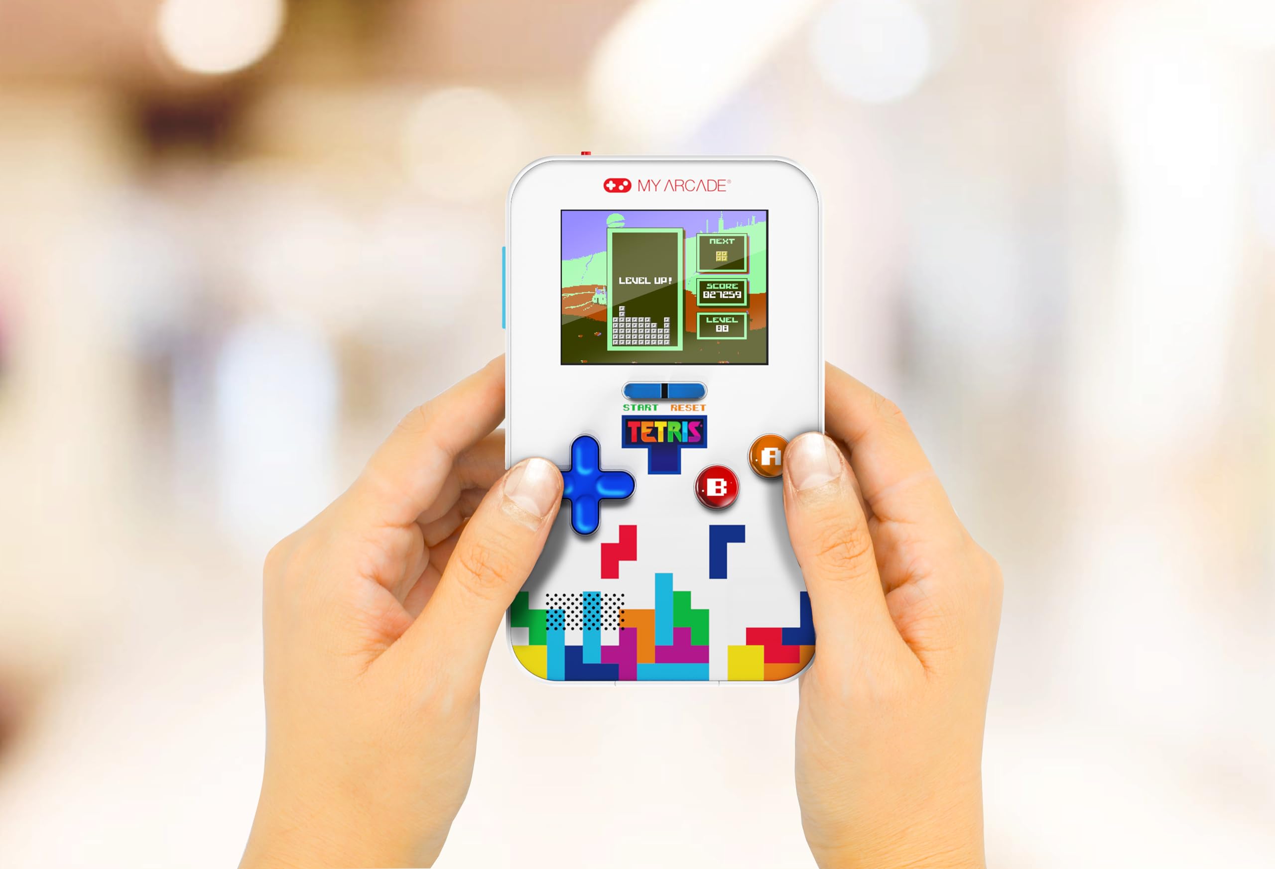 My Arcade Tetris Go Gamer - Console Portable Avec étui De Transport - 300 Jeux Inclus - 7
