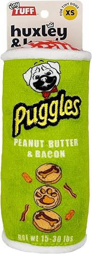 Miniatura 17 de Huxley & Kent Juguete Divertido de Halloween para Perros con Chirriador – Juguetes Chirriantes Power Plush para Perros Pequeños – Animal de Peluche