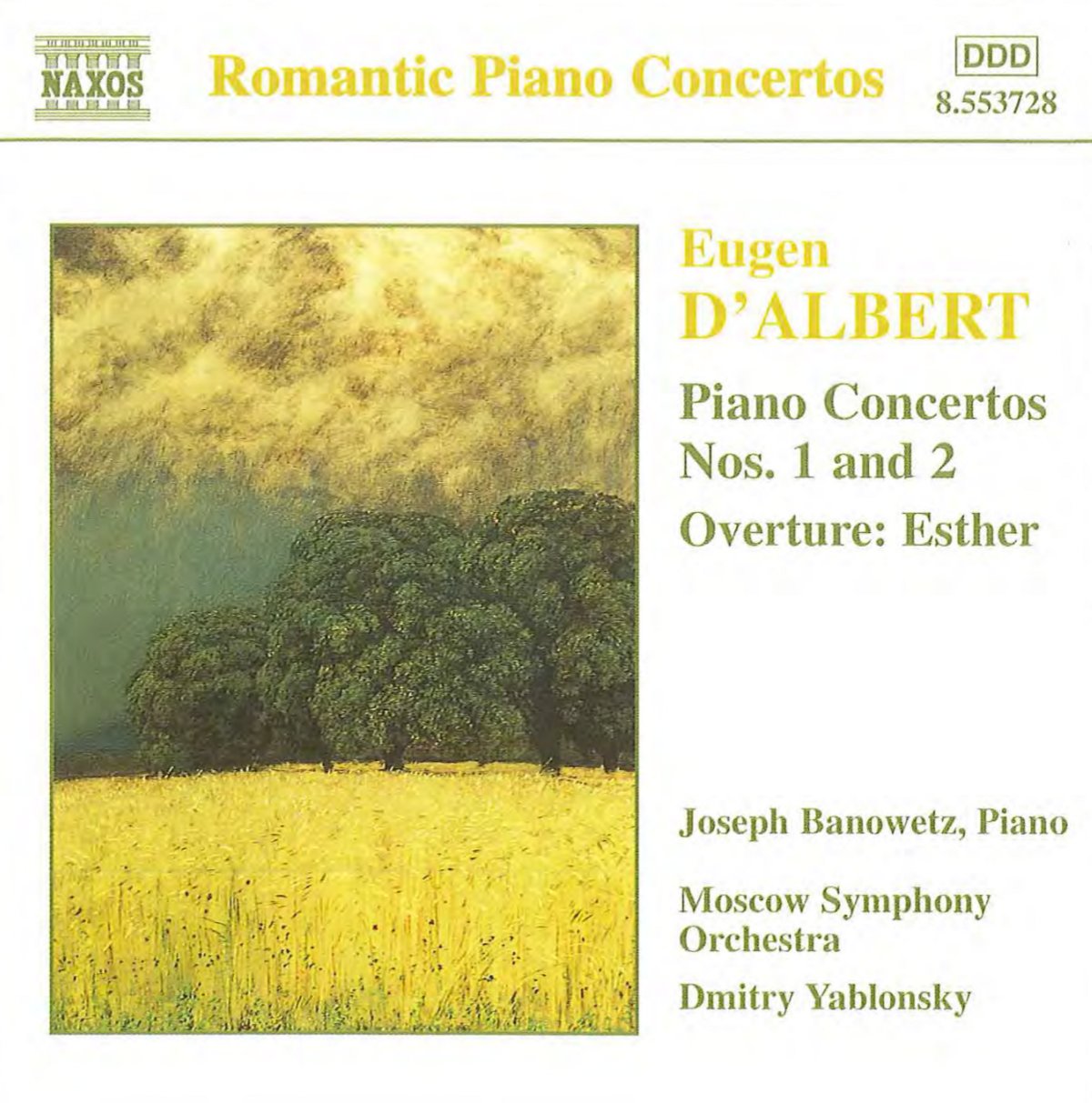 ALBERT: Piano Concertos Nos. 1 and 2 / Esther Overture