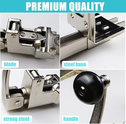 Miniatura 4 de Abrelatas comercial manual compatible con Edlund #1, para latas grandes de restaurante, resistente, se adapta a latas de hasta 11 pulgadas de alto