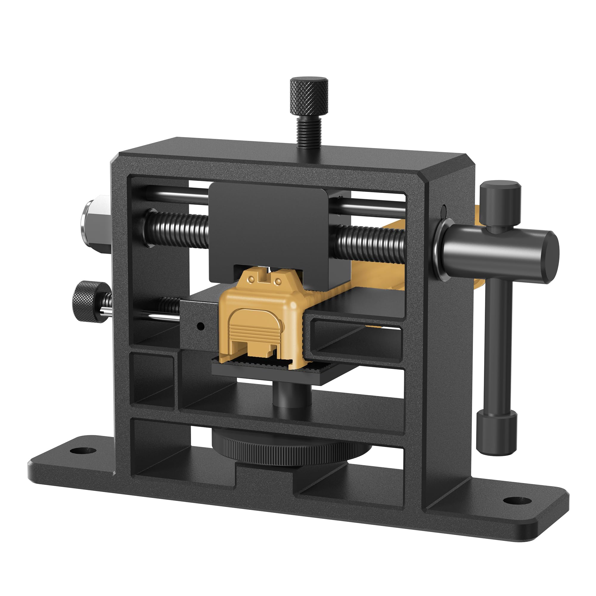 SporGain Handgun Sight Pusher Heavy Duty Universal Tool for Precise Rear Sight Removal and Adjustment, Adjustable Base for Square Slides