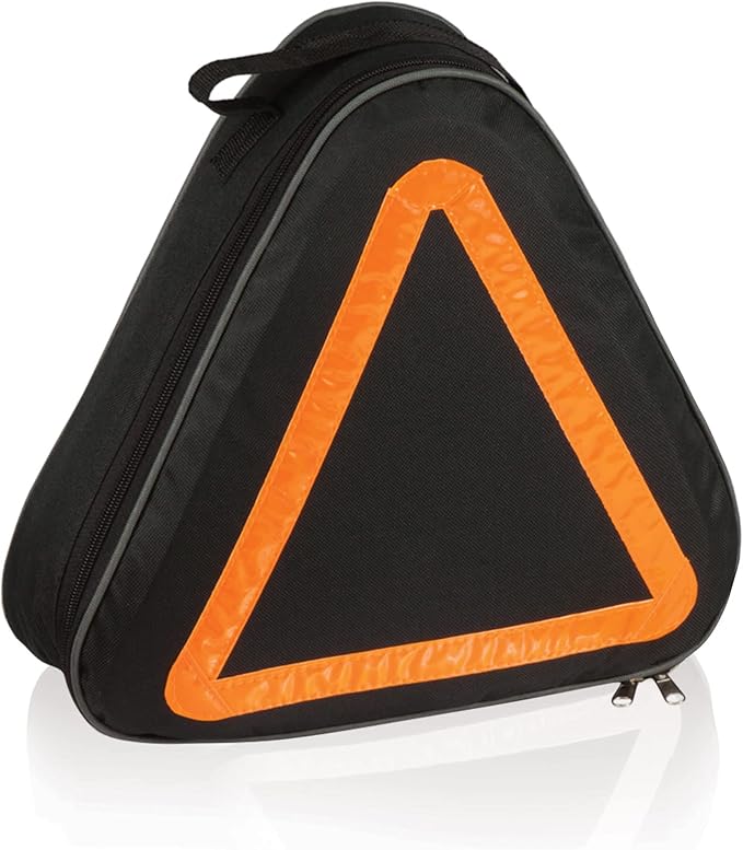 Kit de Seguridad Vial Oniva Picnic Time Negro con Naranja miniatura 2