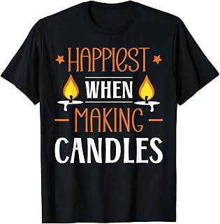 Candle Maker Crafting Wax And Wicks T-Shirt