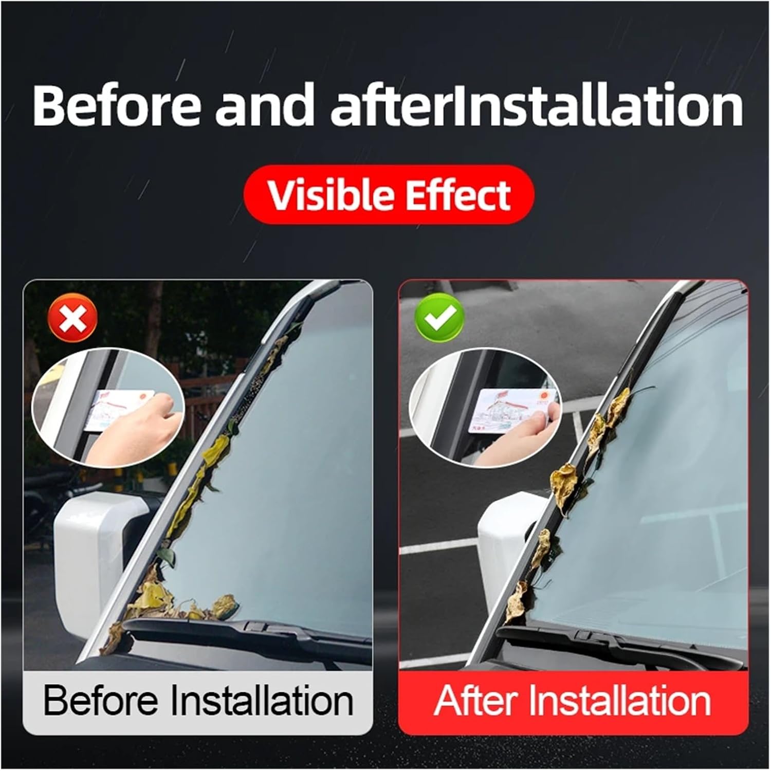 for 2024 2025 250 1958 J250 for 550 Foreside windscreen Sealing Strip Noise Reduction Accessories(GX550 Sealing Strip)