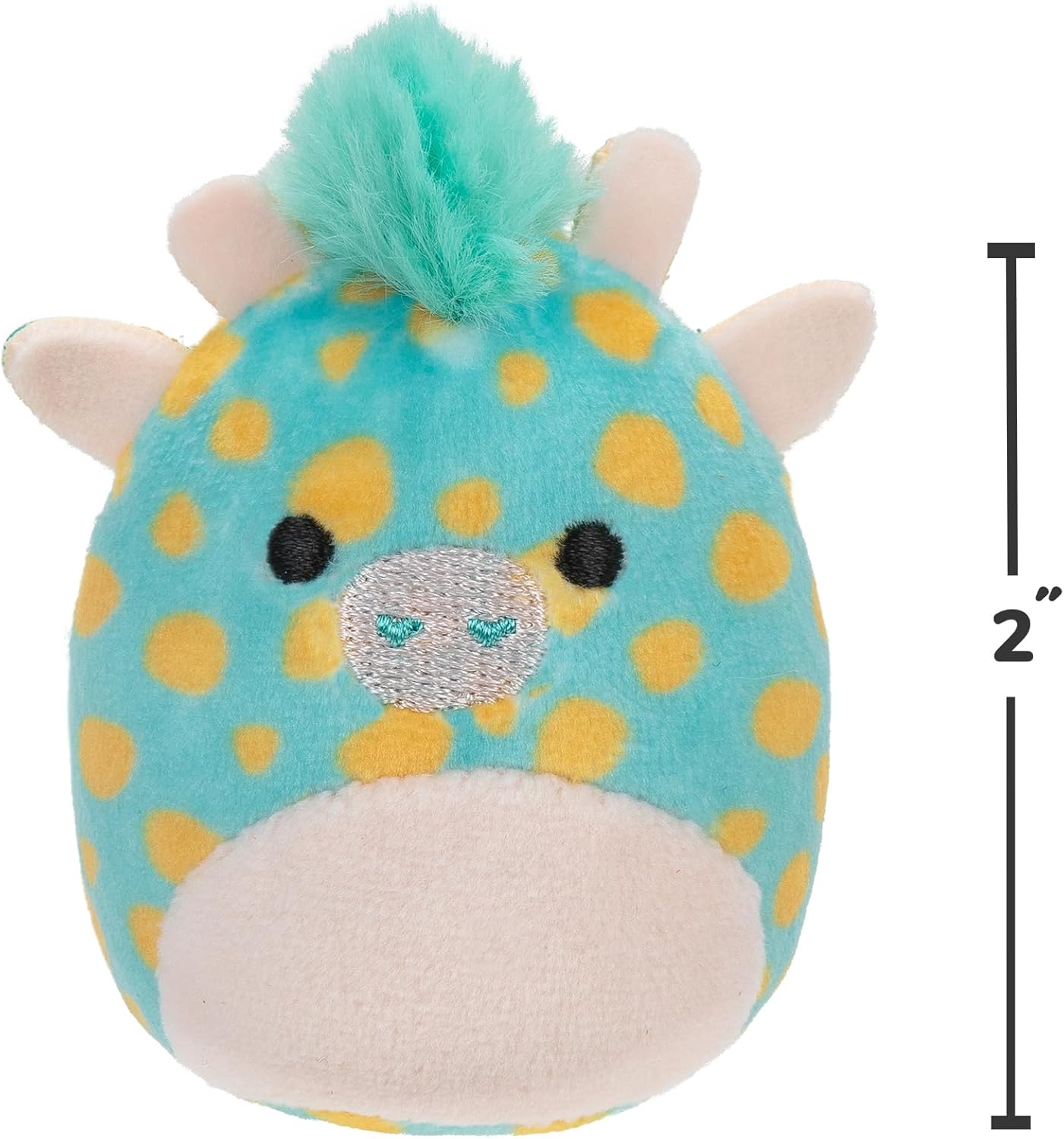 Squishville SQM0508 Safari Squad, Super Soft Mini Squishmallows, 5 cm Plush Figures, Pack of 6