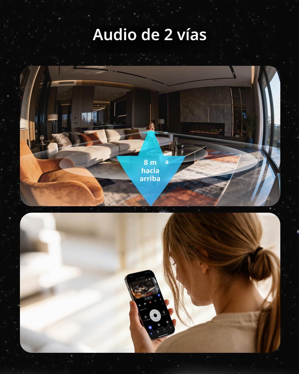 Aqara 4K PTZ Cámara Hub G350, Doble Lente, Zoom 9X, Hub Thread/Zigbee, Seguimiento Automático, Reconocimiento Facial y de Gestos, Compatible HomeKit Secure Video, Alexa, Google Home y SmartThings