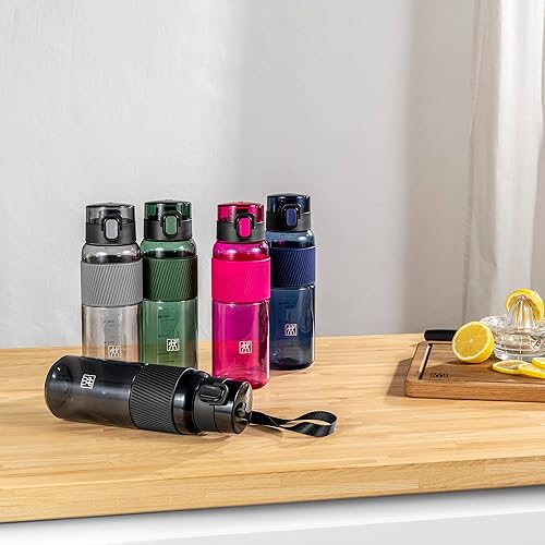 Miniatura 6 de ZWILLING Botella de agua Tritan, 24 onzas, gris