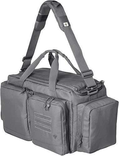 First Tactical Recoil Range Bag, Wolf Grey, Talla única