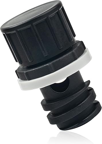 Omoojee Conexión de manguera de tapón de drenaje más fresco, reemplazo de enchufe enfriador compatible con enfriadores Yeti Roadie, Tundra y tanque