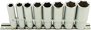 Laser 5694 AF Deep Socket, 3/8-inch Dia, Set of 8
