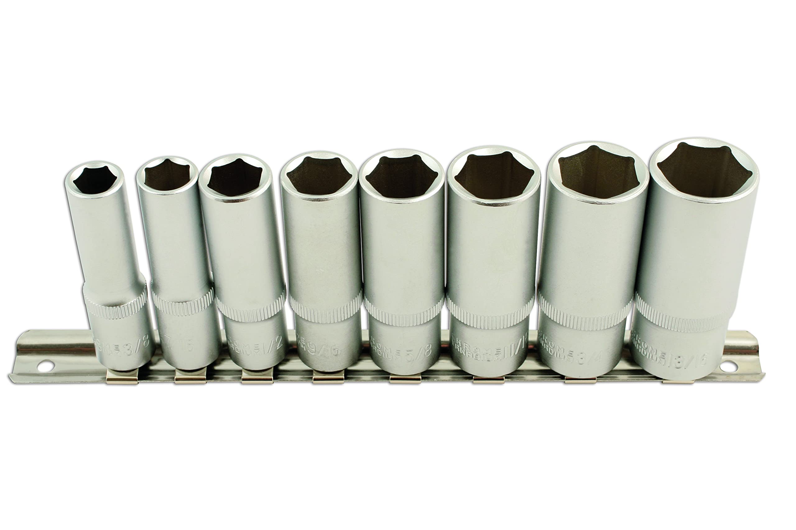 Laser 5694 AF Deep Socket Set 3/8""D 8 piece