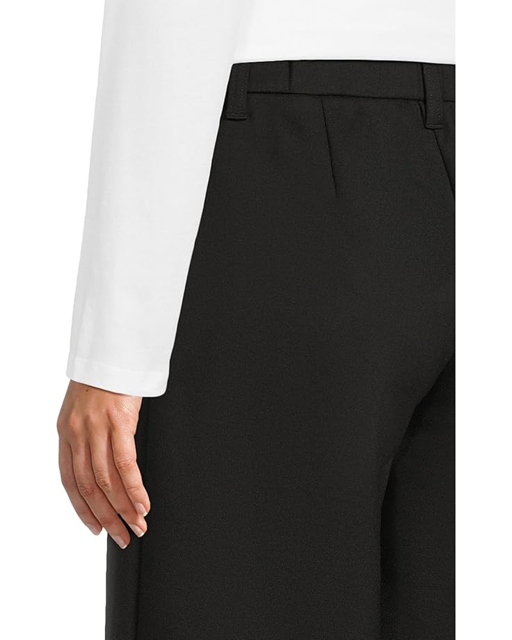 Eileen Fisher Petite Washable Flex Ponte Wide Full Length Trouser - #4 of 5