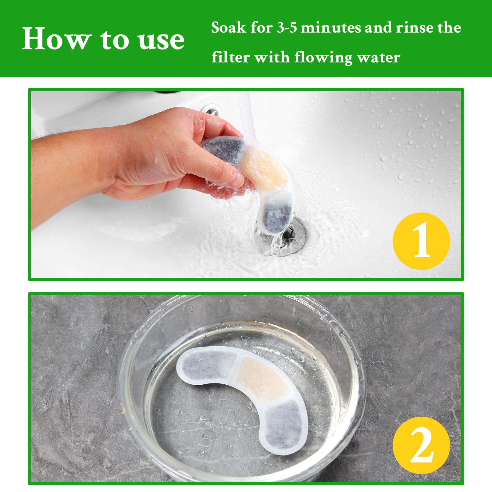 Filtros de fuente de agua para gatos, paquete de 12 filtros y esponjas de repuesto para fuente inalámbrica de gato de acero inoxidable de 3 L, filtro dispensador automático de agua para perros