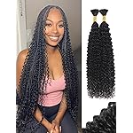 YNiSew Boho Braiding Hair Bulk - 100g Micro Braiding Bundles: Human Hair Without Wefts