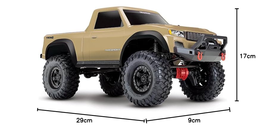 トラクサス　1/10 TRX4　スポーツ　RTR　タン 　塗装済完成品 トラクサス 1/10 TRX4 スポーツ クリップレスボディ RTR 82224-4