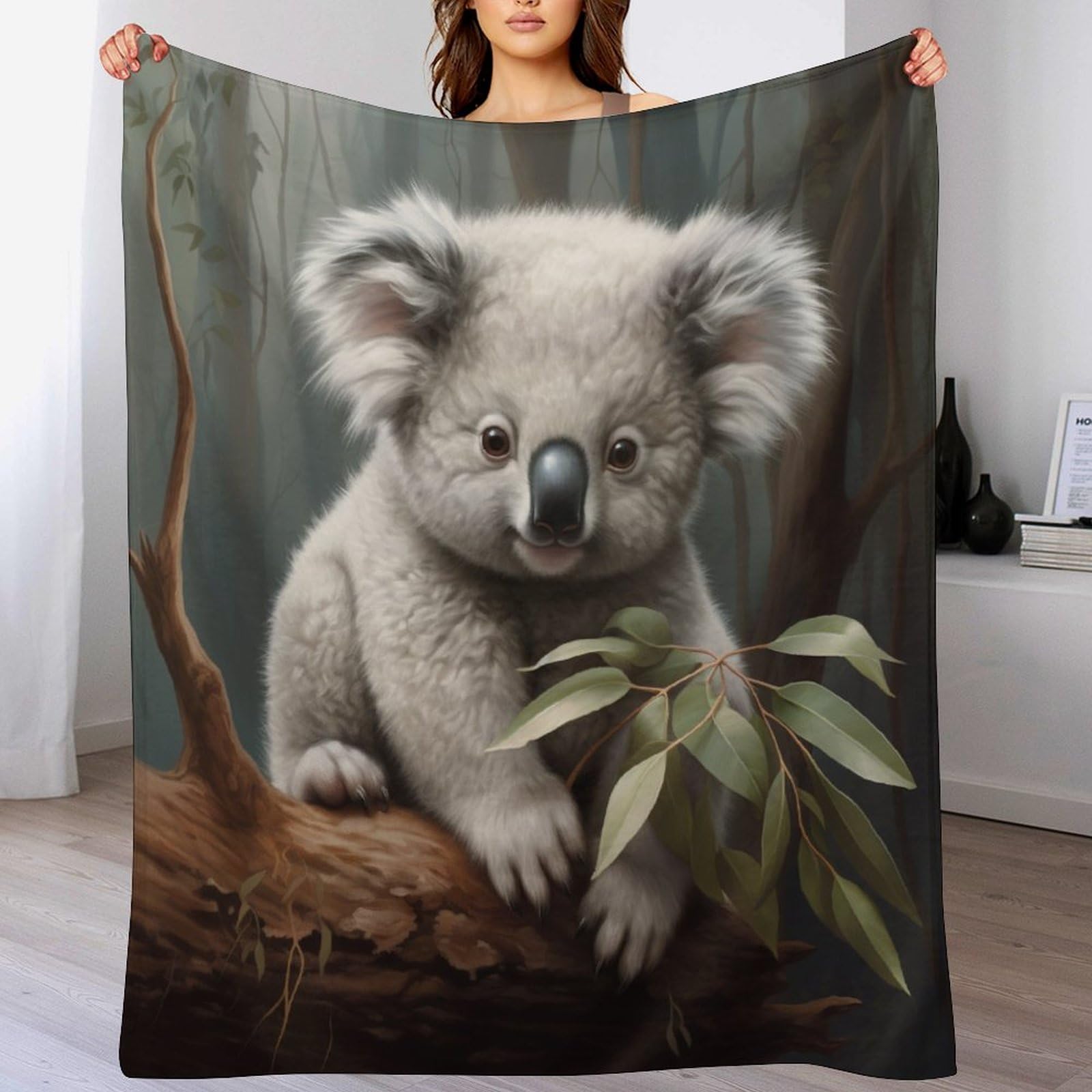 Plaid koala pour vos soirées cocooning sur le canapé