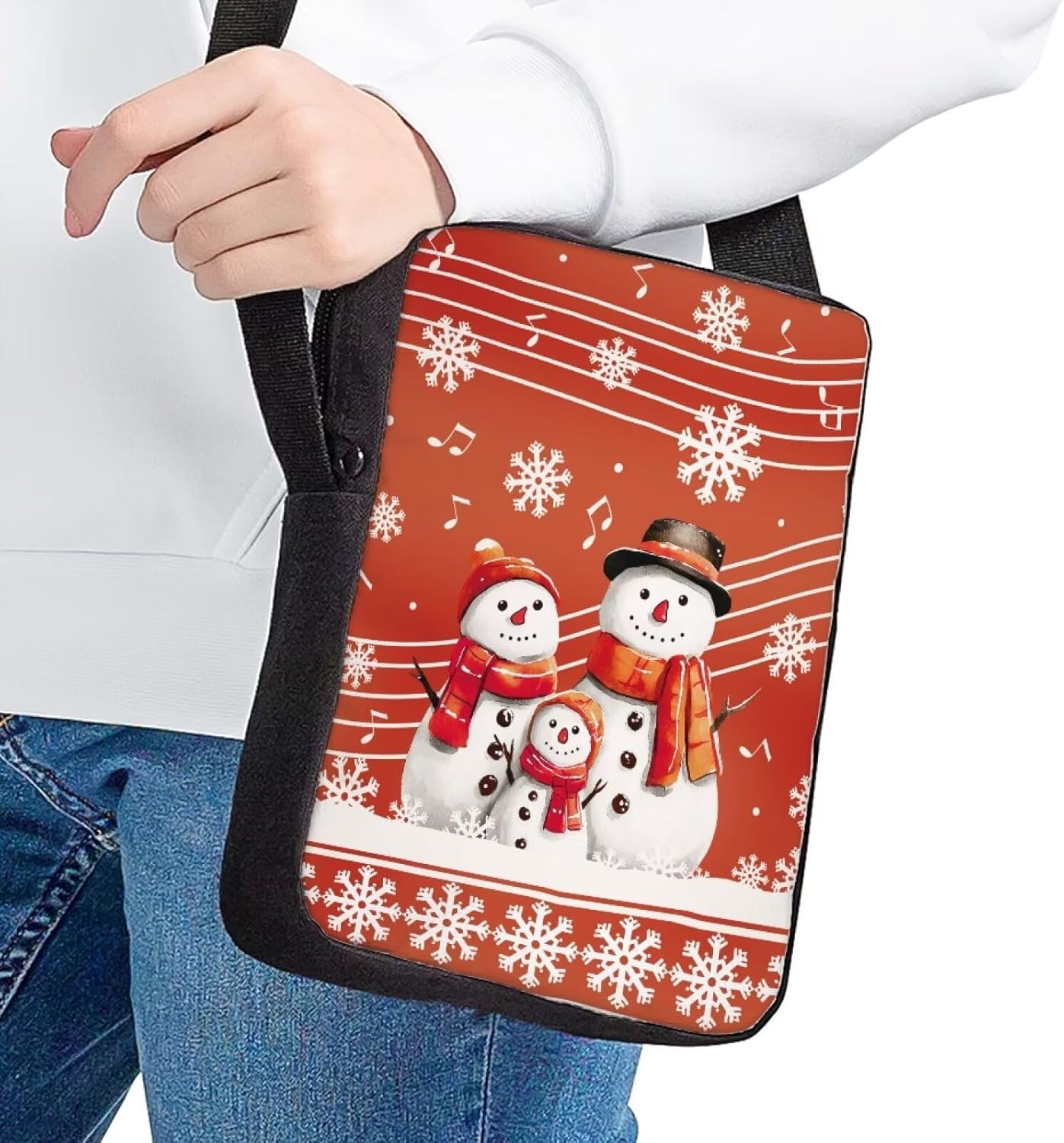 Crossbody Bags for Women with Adjustable Strap Messenger Bags with Zipper Closure Lightweight for Women Girls Mom - Image 2