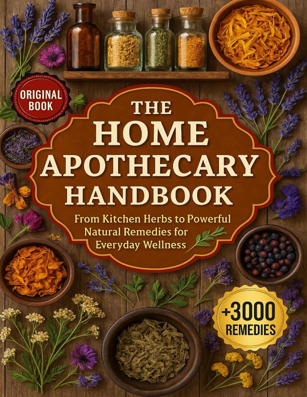 The Home Apothecary Handbook: From Kitchen Herbs to Powerful Natural Remedies for Everyday Wellness