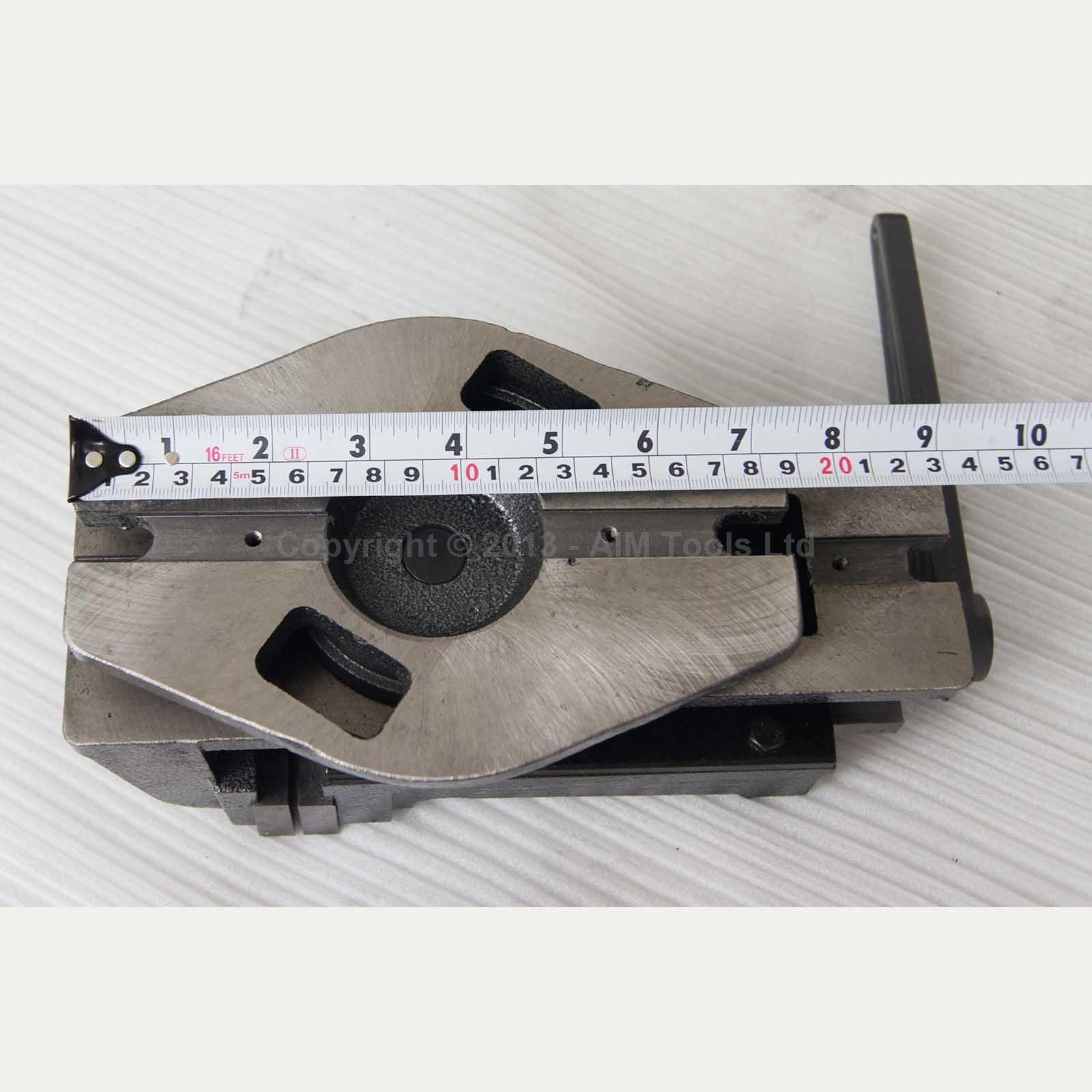 KATSU Morsa da Banco 4" 100mm, Base Girevole di Precisione a 360 Gradi, Trapano a Colonna Radiale Tornio e Fresatrice Morsetto per Meccanici e Ingegneri 4021544