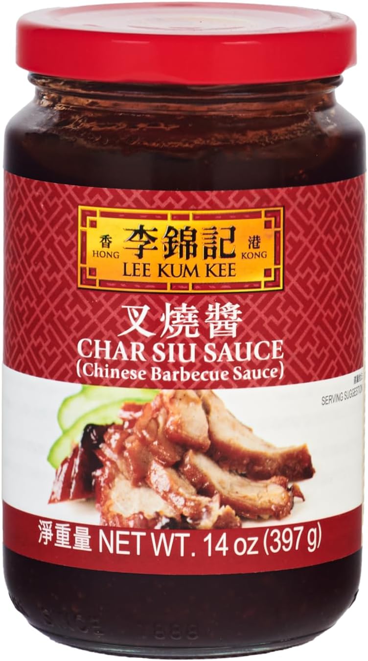Char Siu Sauce (14 oz - 1 Pack), Honey-Sweet Chinese Barbecue Sauce, Great for Marinades for All Kinds of Meats & Ribs, Barbeques, Glazes, Roasts, and Oven-Baked Dishes