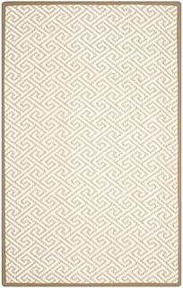 SAFAVIEH Natural Fiber Collection Area Rug - 9' x 12', Natural, Greek Ke...