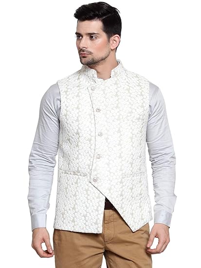 side button nehru jacket