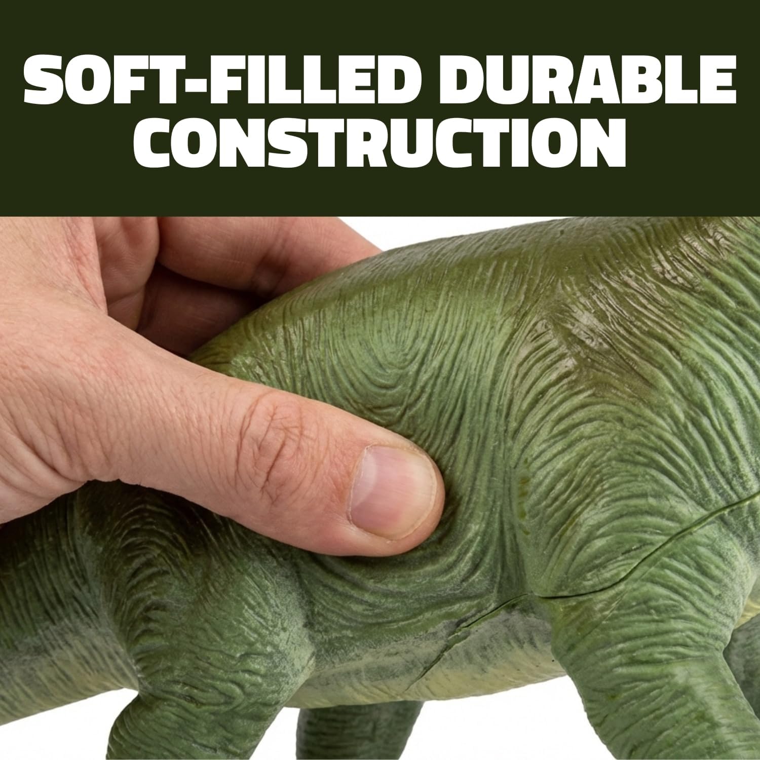 Rhode Island Novelty Large Soft Touch Brachiosaurus. 15 Inch