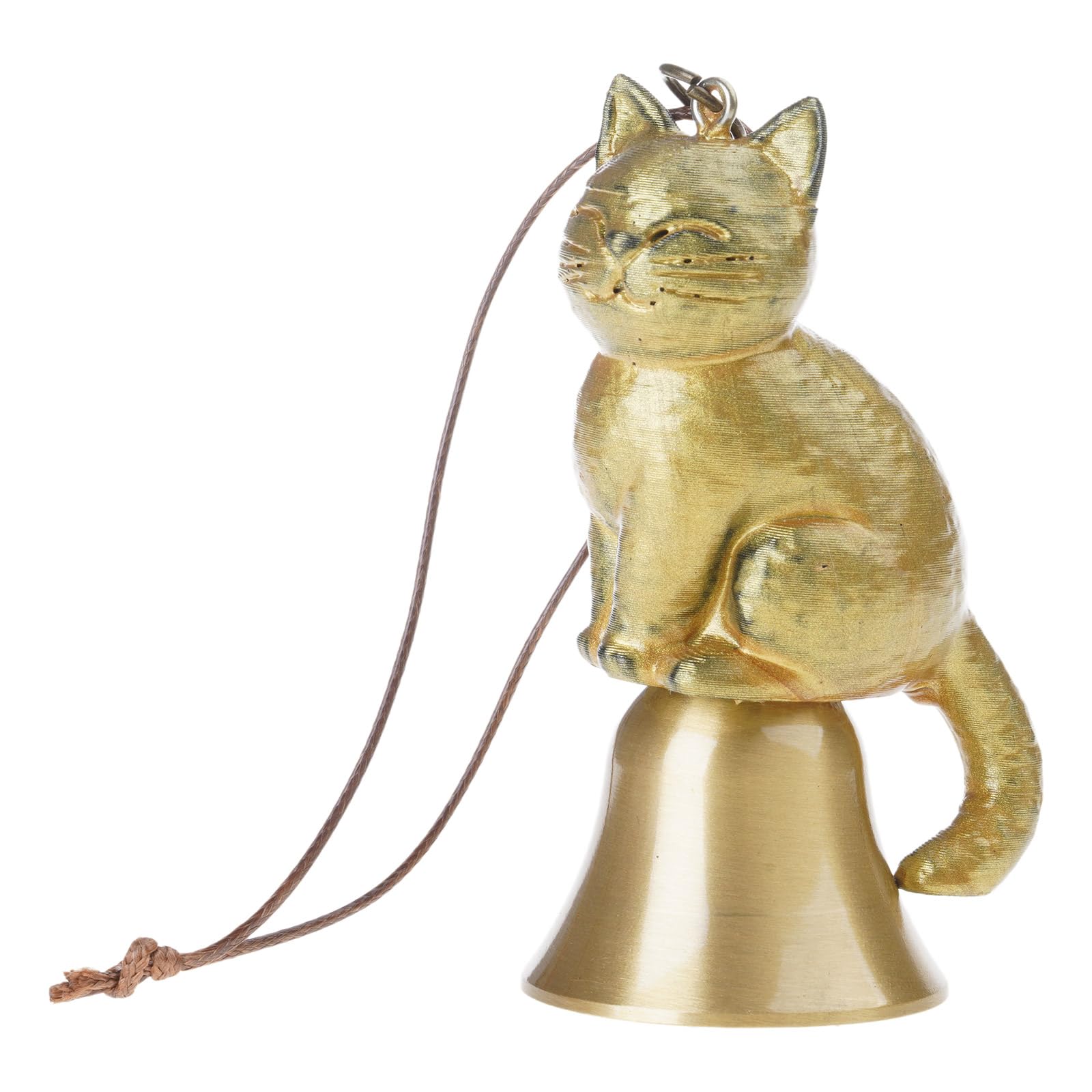 Jazuaiao C Vintaged Metal Kitten Winds Himes Outdoor Garden Decoration Harmonious Sound Hanging Art Rustproof Designing Weather Resistant Kitten Winds Himes