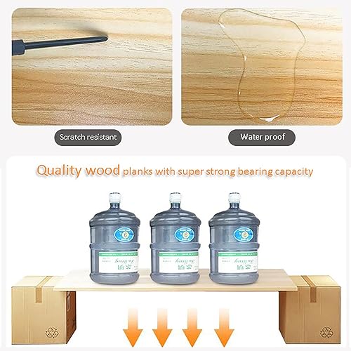 Miniatura 7 de QQXX Escritorio para computadora con gabinete y estantería, mesa grande de PC de 47 pulgadas con patas de metal, escritorio de mesa de oficina en