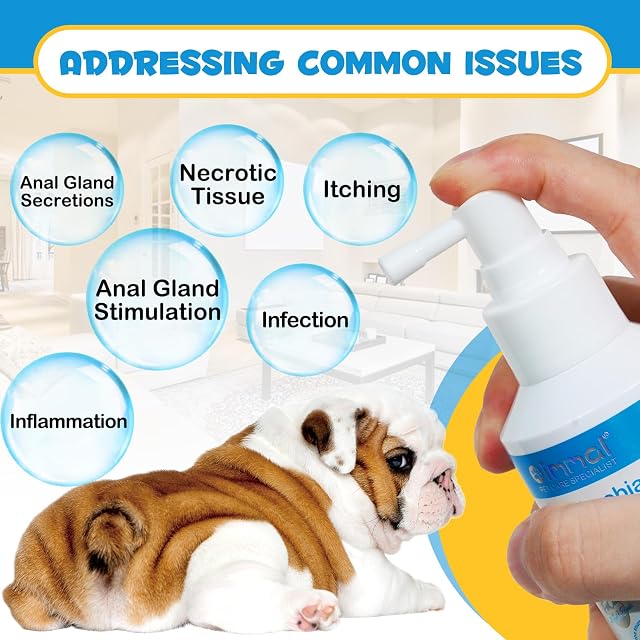 Foto 4 de 7 de Spray Glándula Anal 120Ml, Spray Antimicrobiano Glándula Anal, Alivia La Irritación De La Glándula Anal