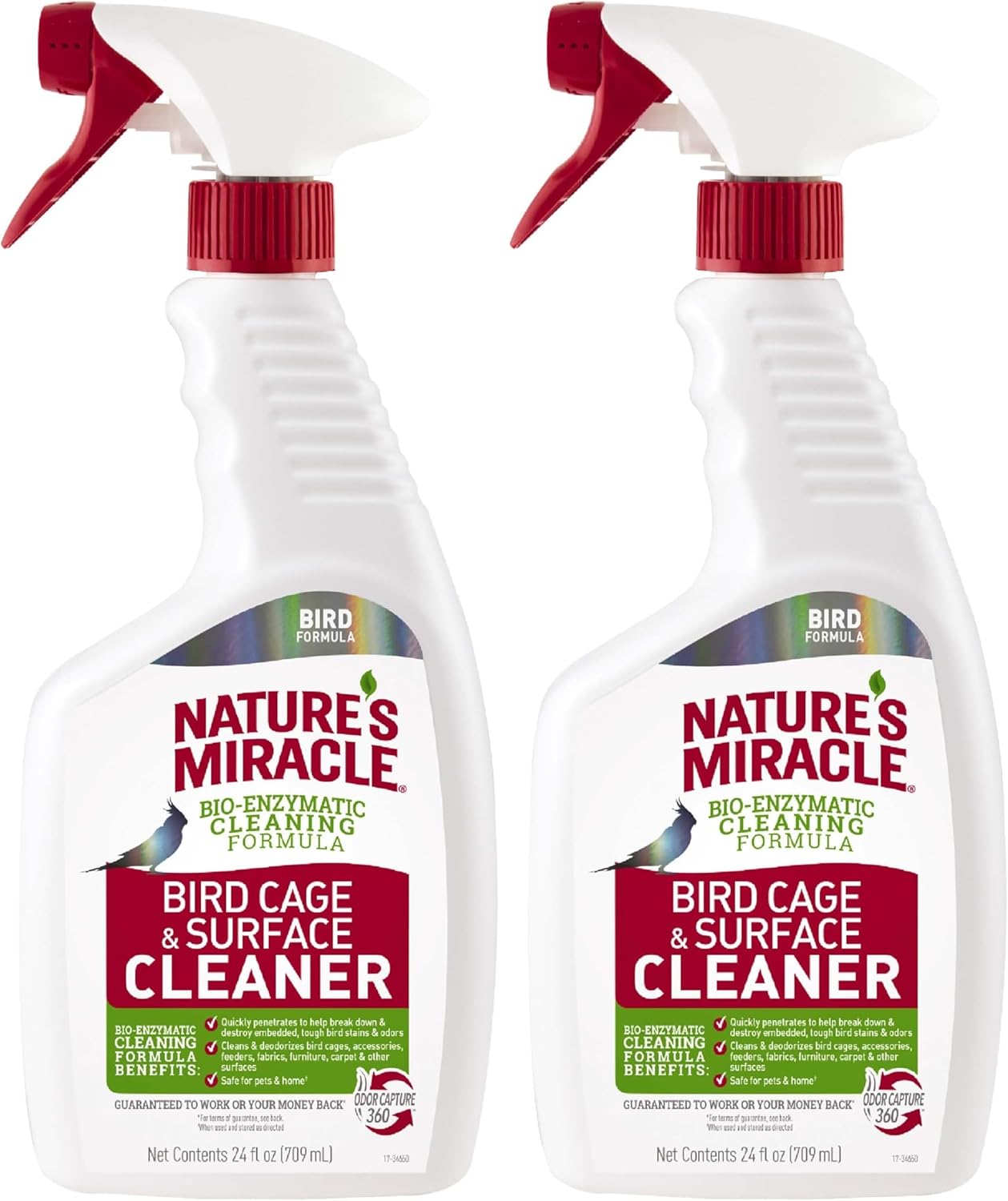 Bird Cage Cleaner Spray - Safe for Birds