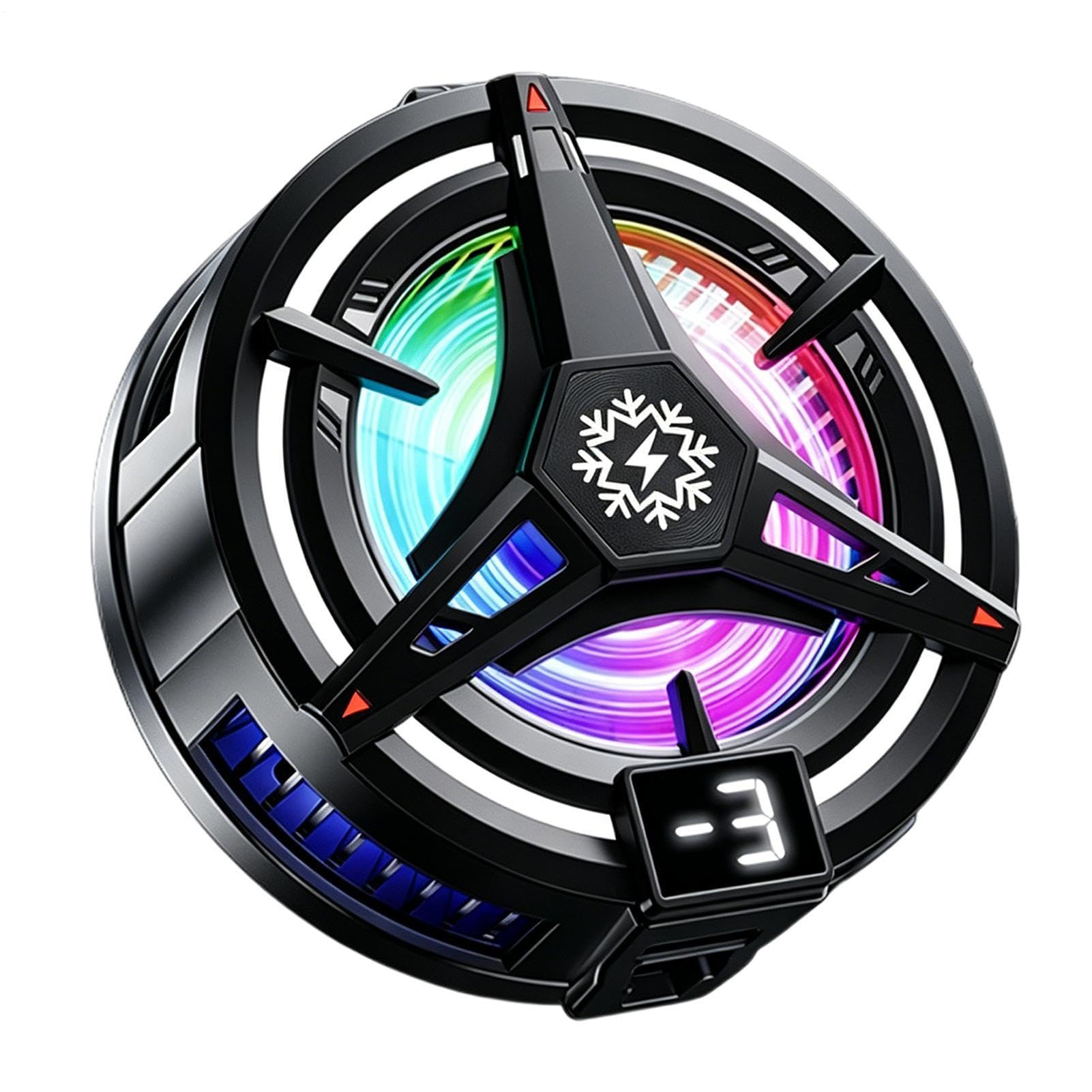 Enfriador de móvil con control térmico y luces RGB para smartphone 8