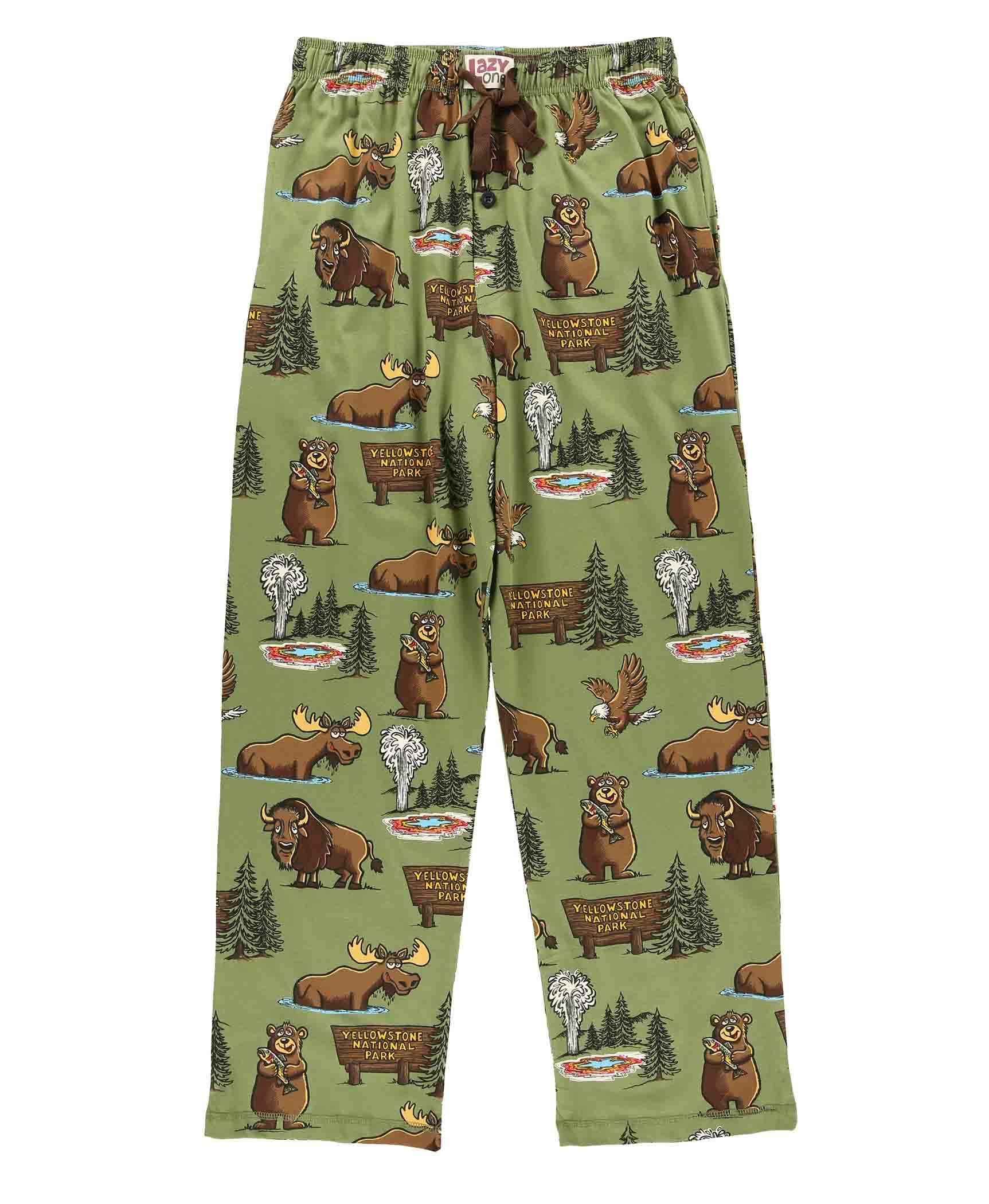 Lazy One Novelty Men's Pajama Pants, Pajama Bottoms for Men